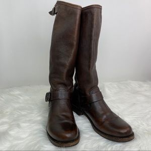 Frye Soft Leather Veronica Mid-Calf Boots